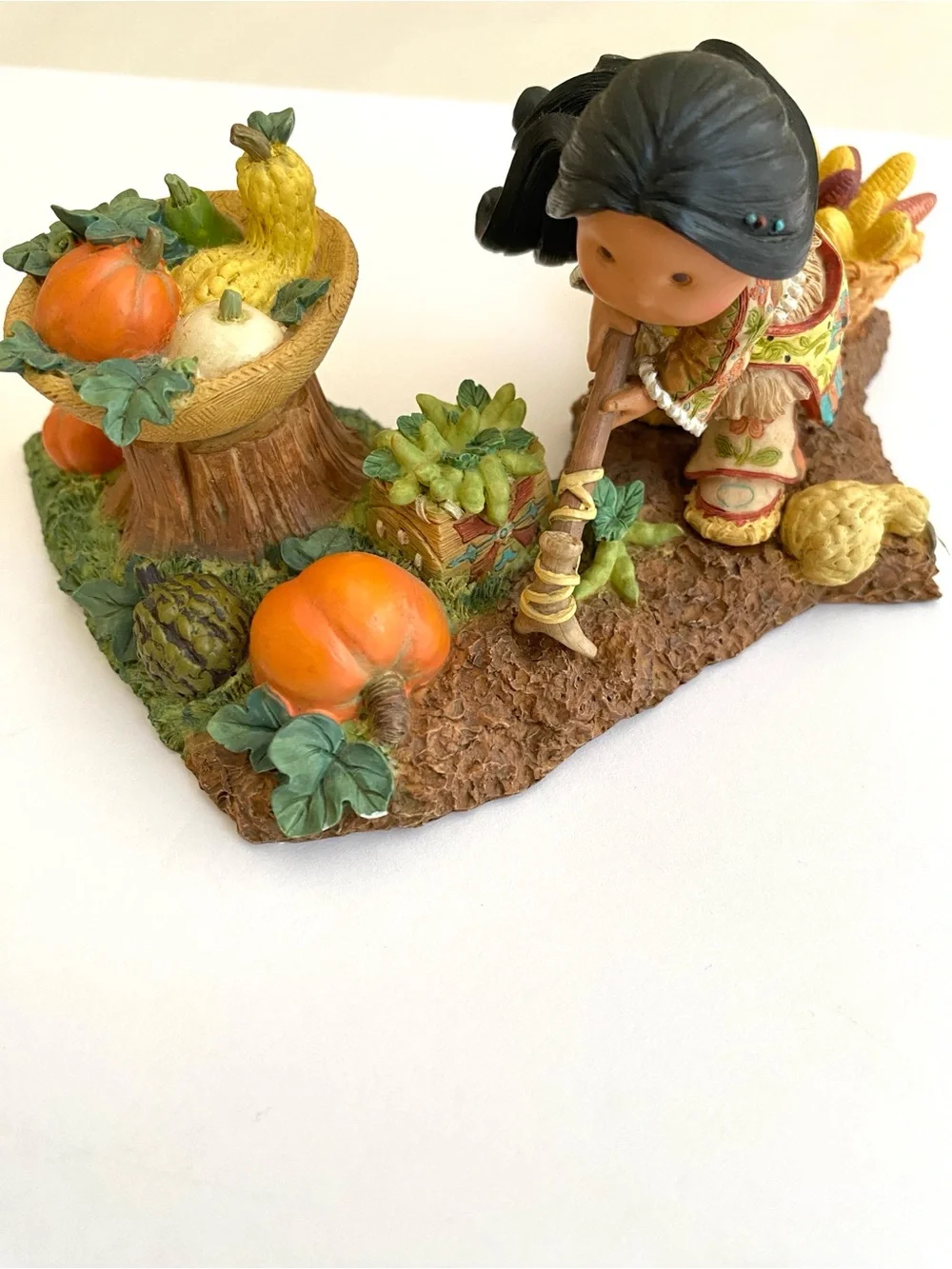 Enesco Vintage Friends of The Feather Figurines Native American Collection Lot